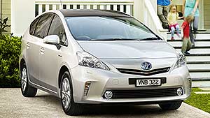Prius v exterior